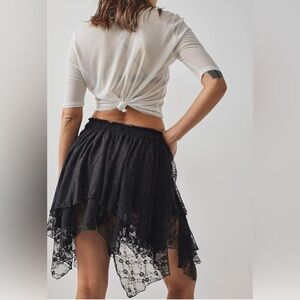 Free People Lace Skirt